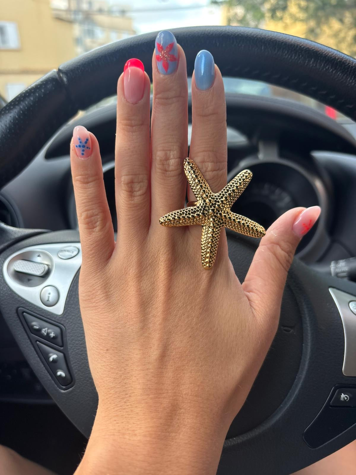 Anillo Estrella de Mar Maxi