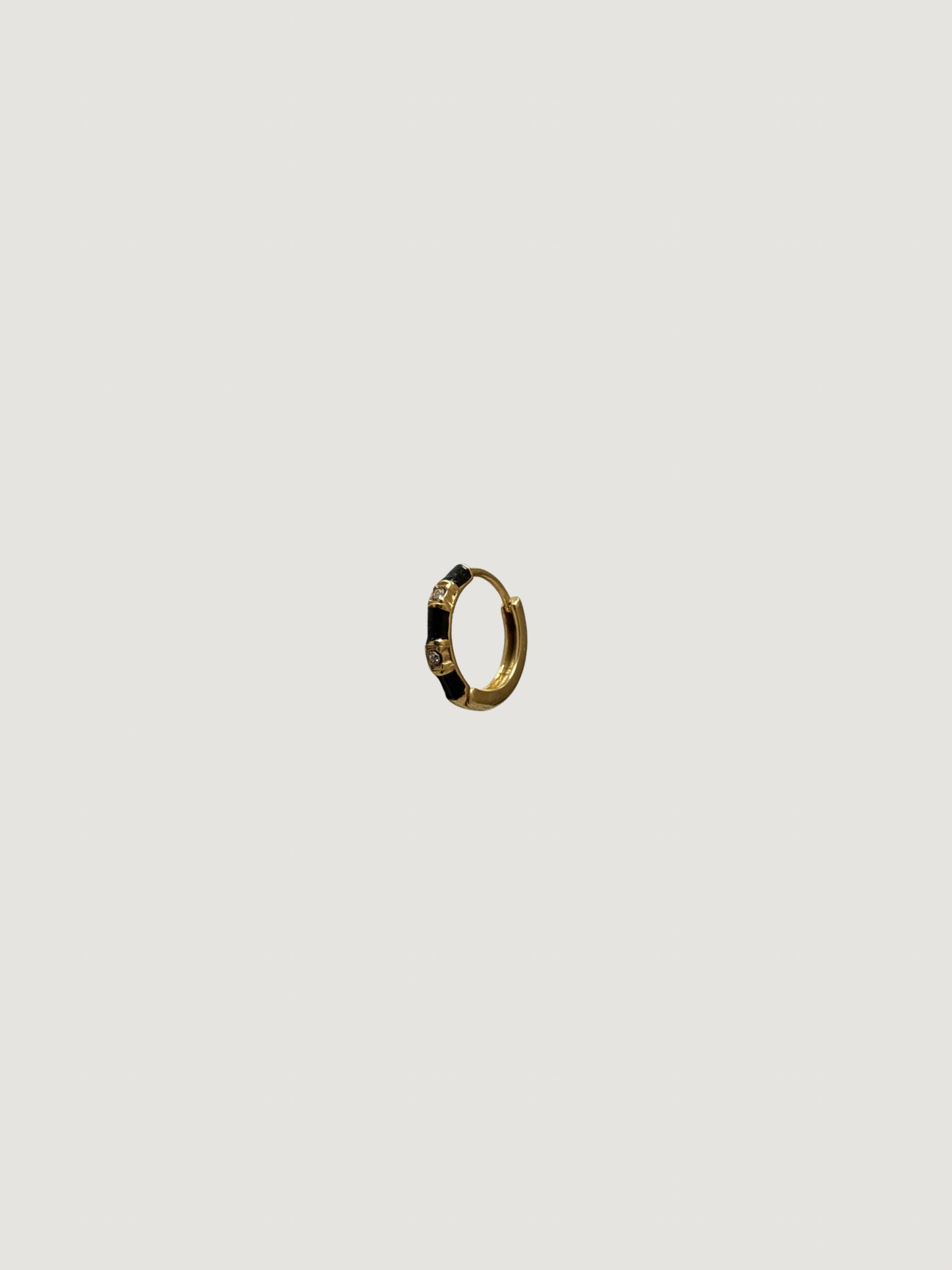 Mini Aro Esmalte Negro (Ud)