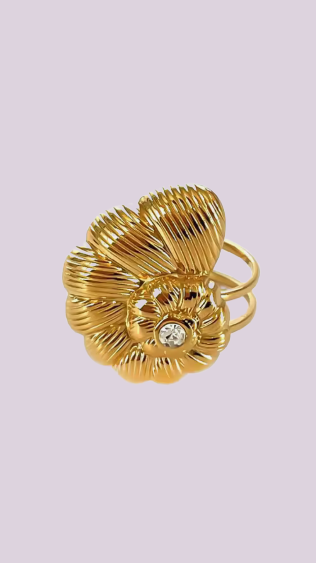 Anillo Caracola & Brillante