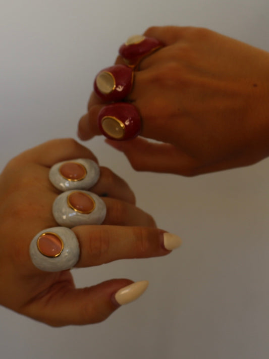 Anillo Positano Blanco