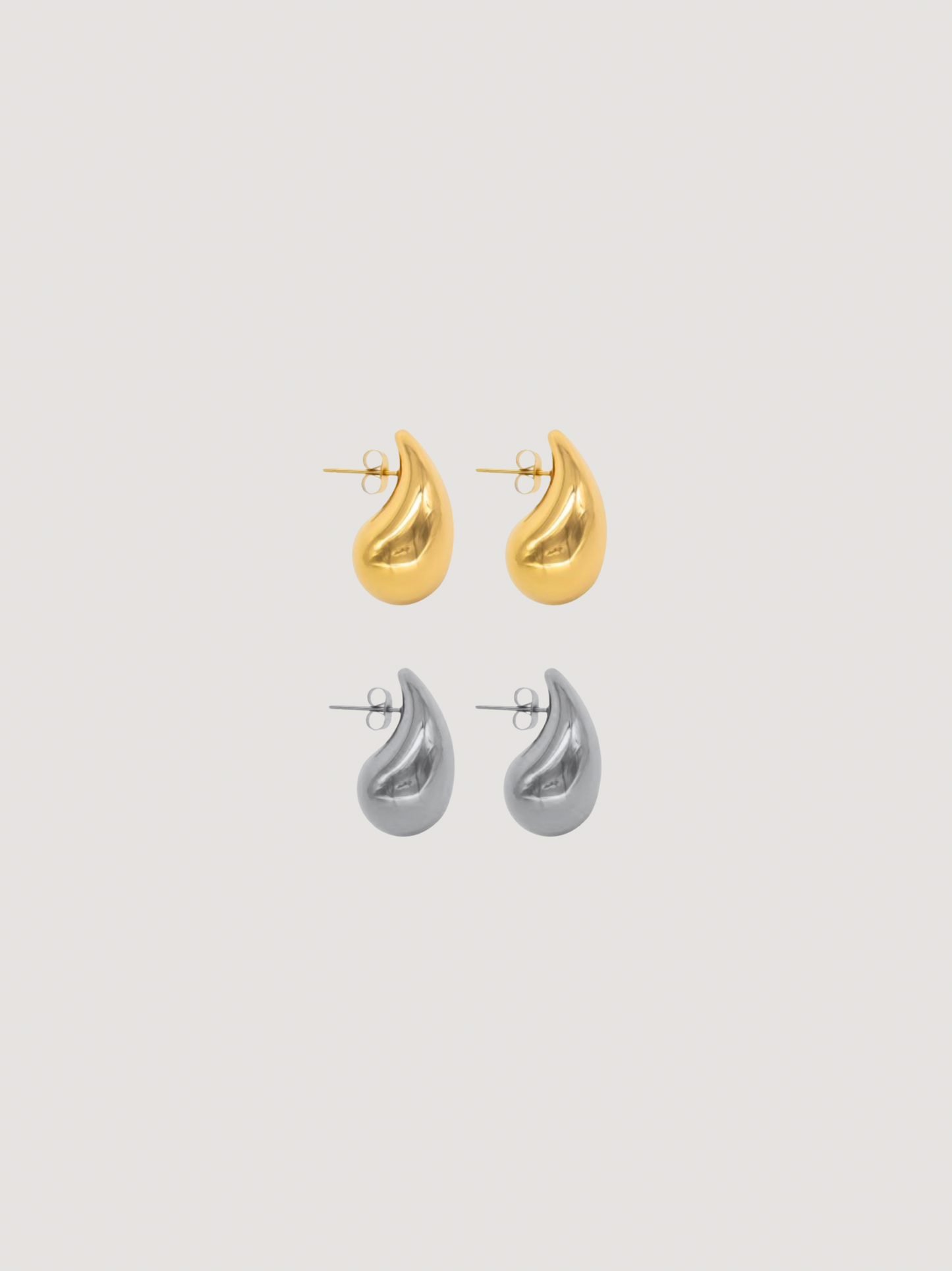 Pendientes Gota Medianas