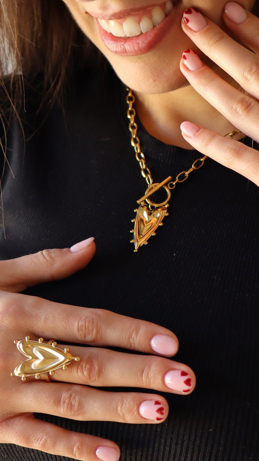 Anillo Julieta Dorado