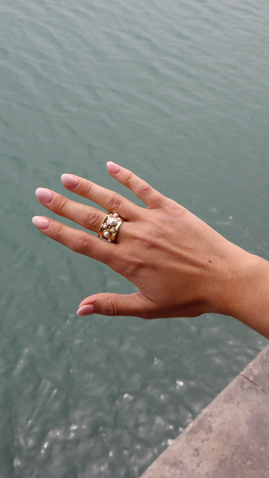 Anillo Perla