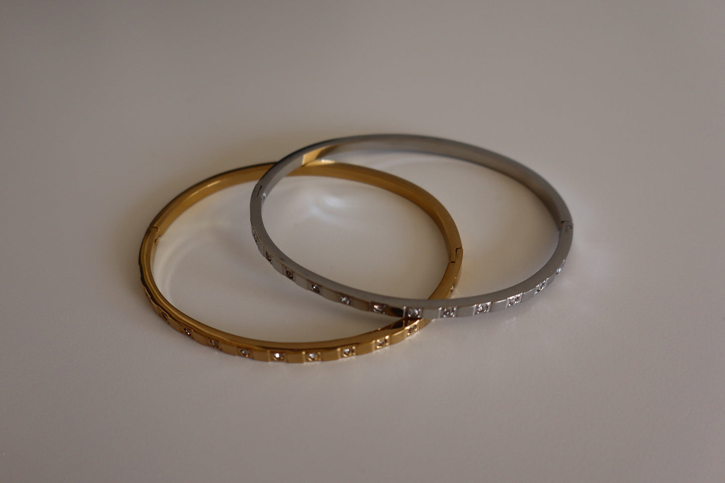 Brazalete Lina Plateado