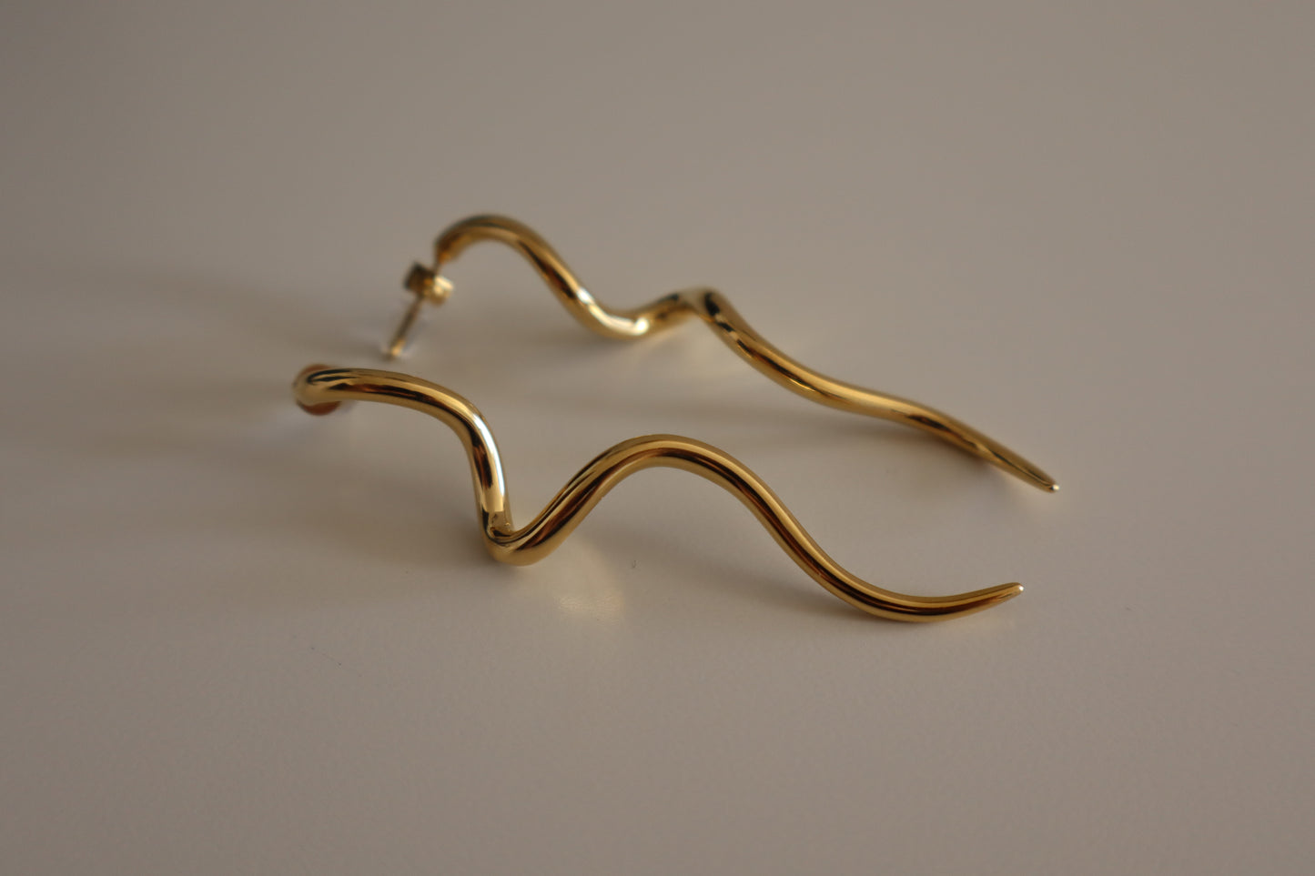 Pendientes Espiral Dorados