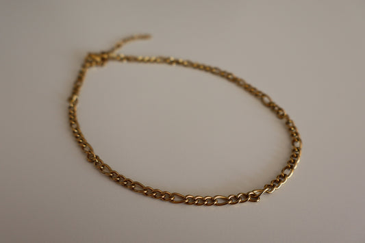 Tobillera Cadena en Dorado