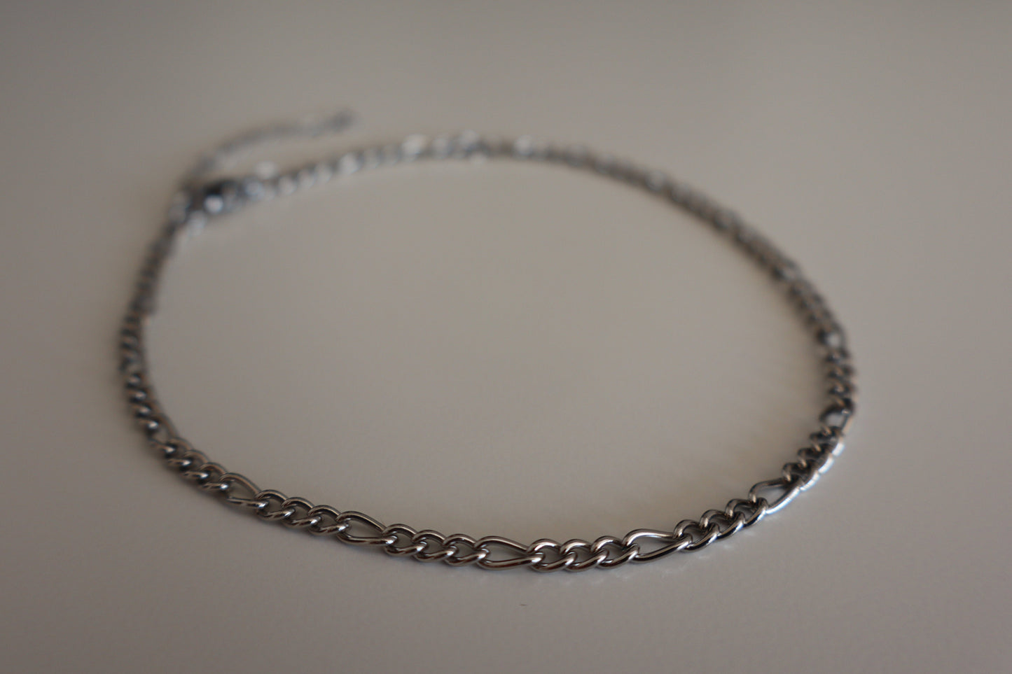 Tobillera Cadena en Plateado