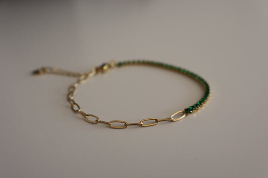 Pulsera Diamonds Verde
