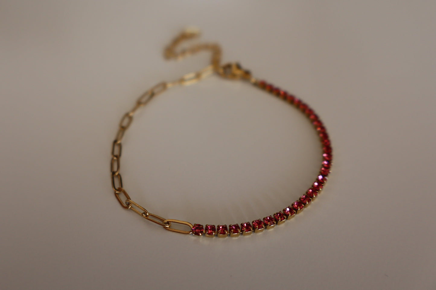 Pulsera Diamonds Rosa