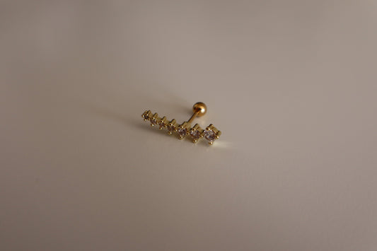 Piercing Estela en Dorado