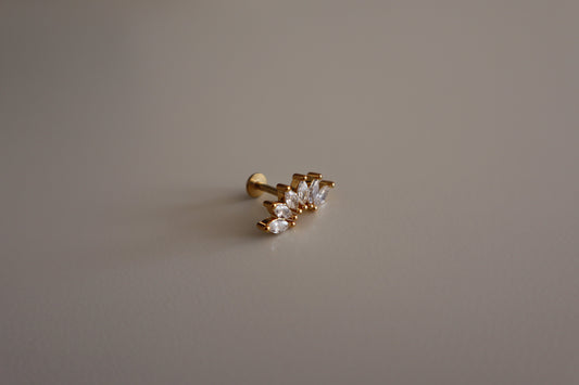 Piercing Alma en Dorado