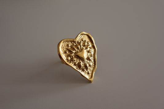 Anillo Verona en Dorado