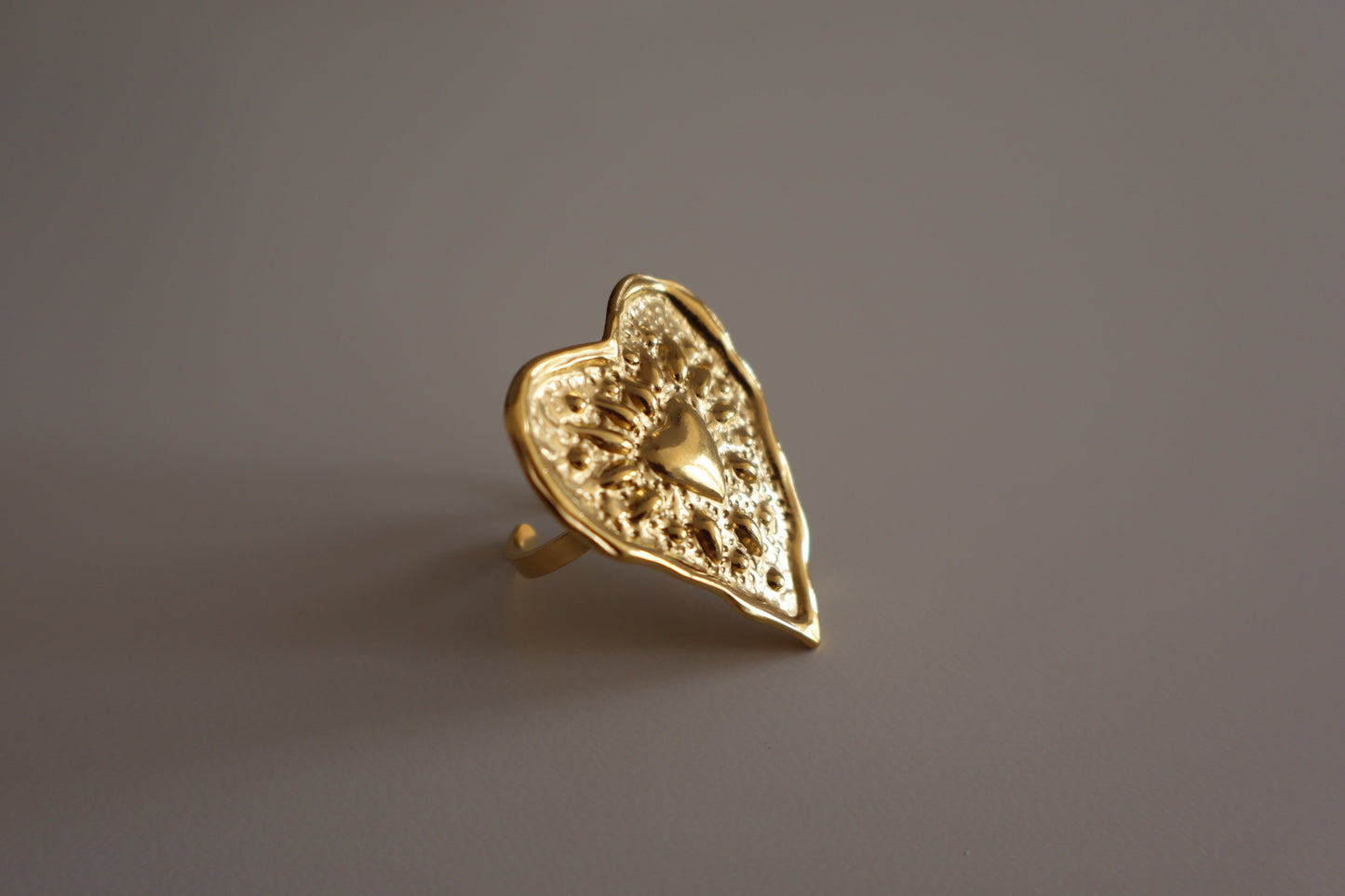 Anillo Verona en Dorado