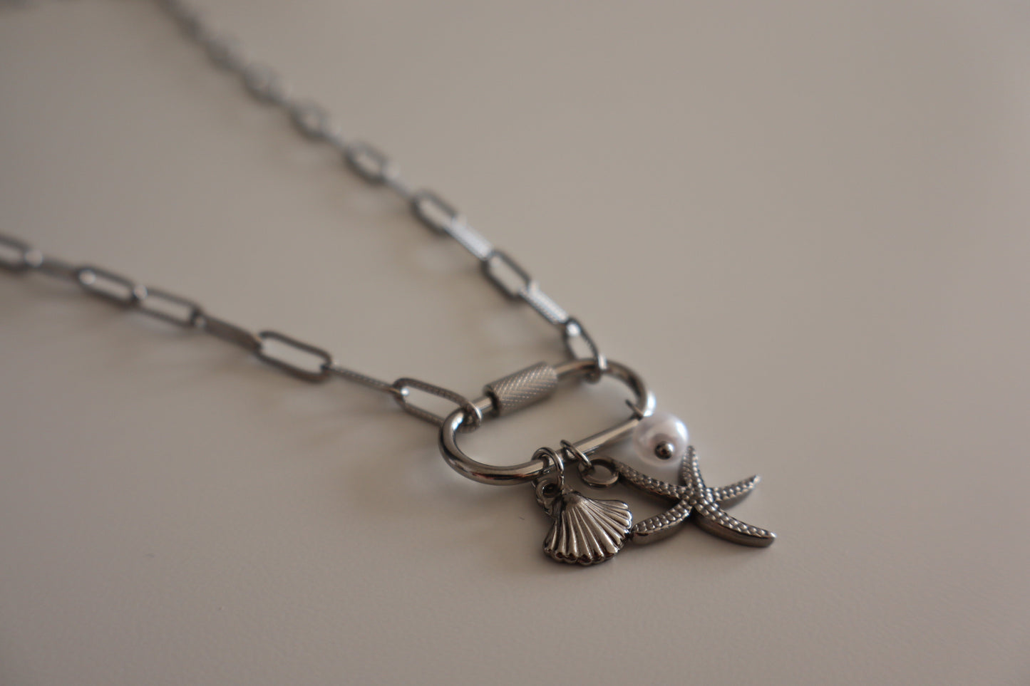 Collar Punta Cana Plateado