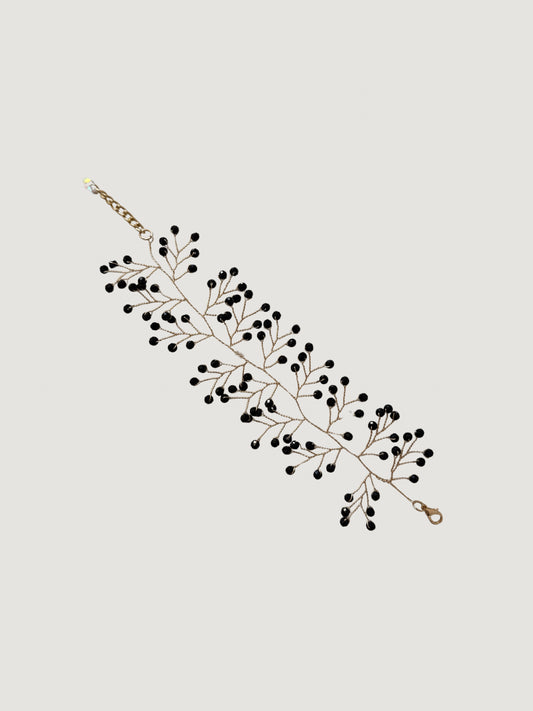 Pulsera Crystal Negro
