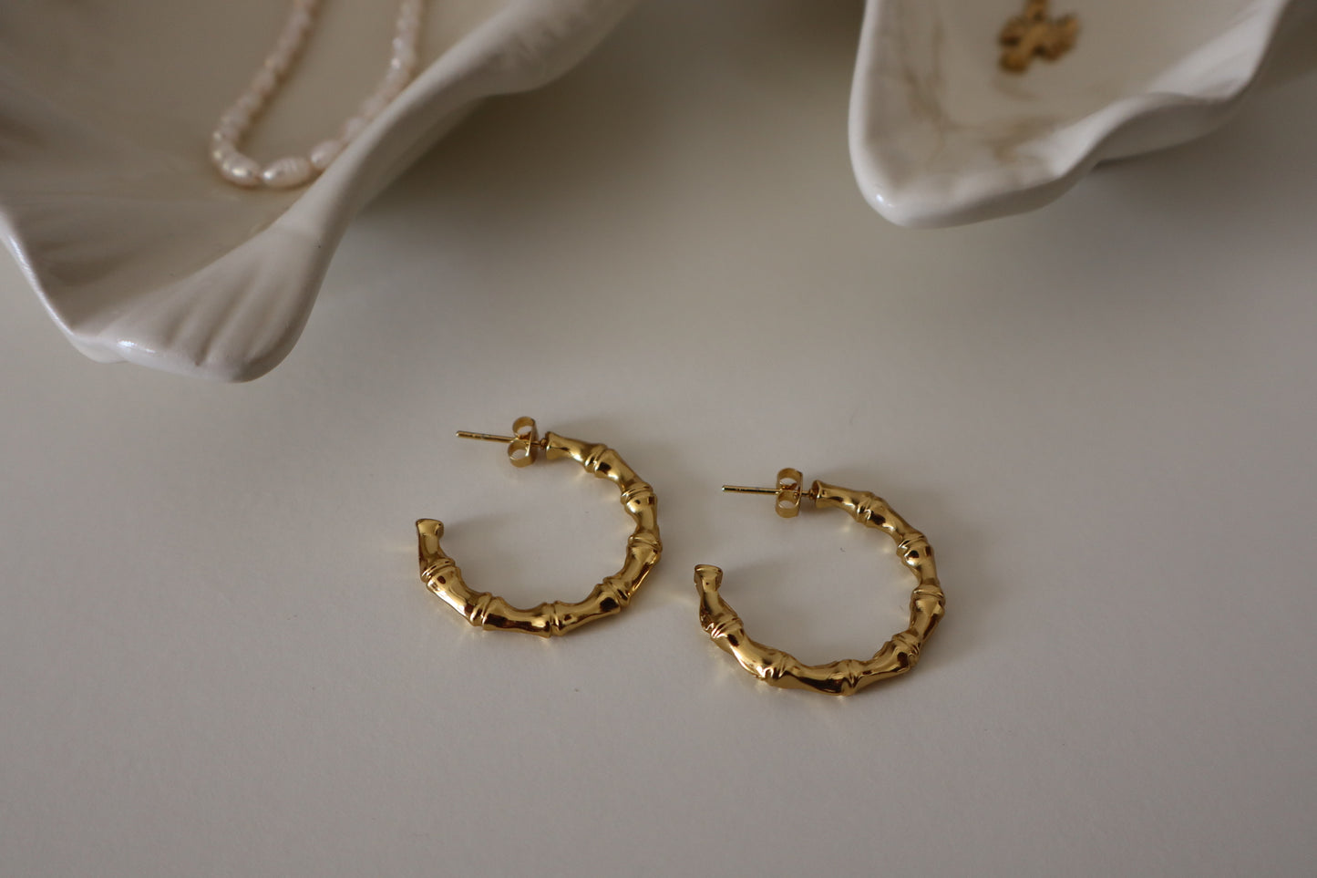 Pendientes Golden Bamboo