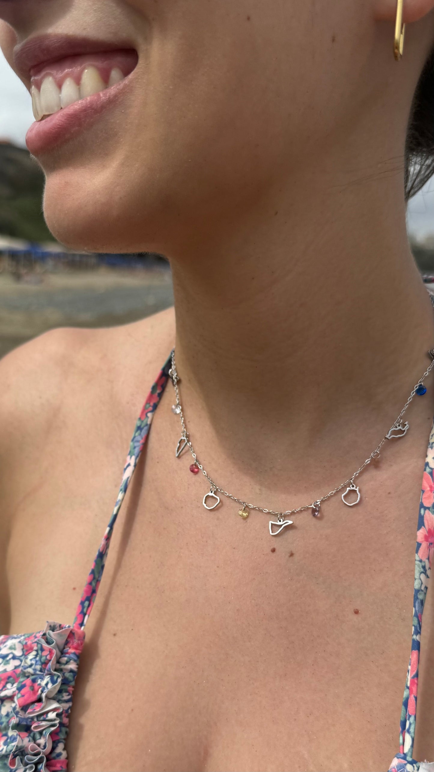 Collar Archipiélago Canario Relieve