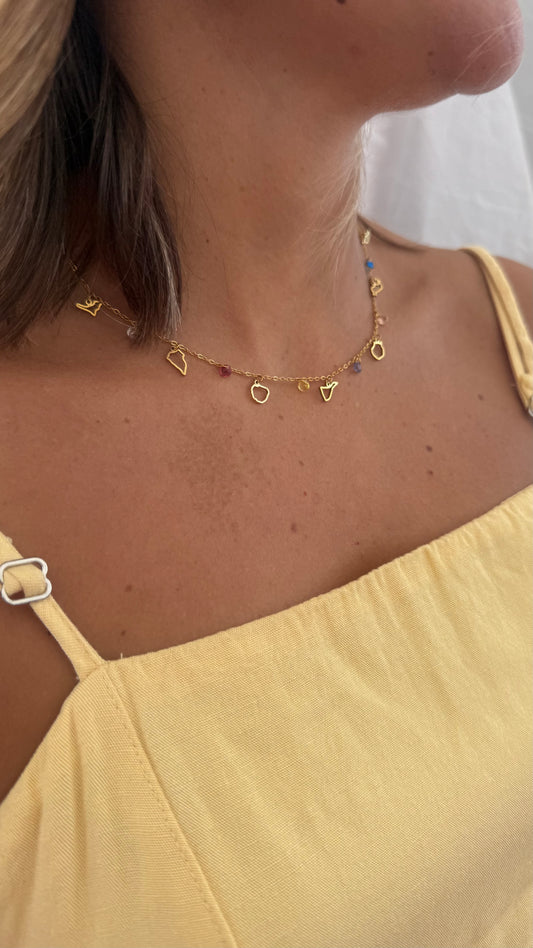 Collar Archipiélago Canario Relieve