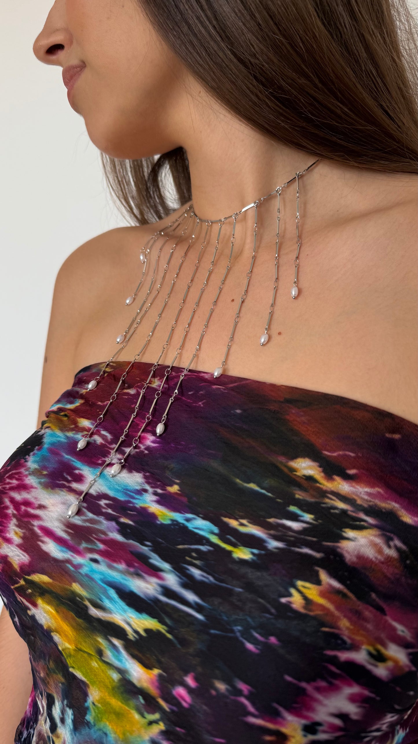 Collar Lluvia de Perlas