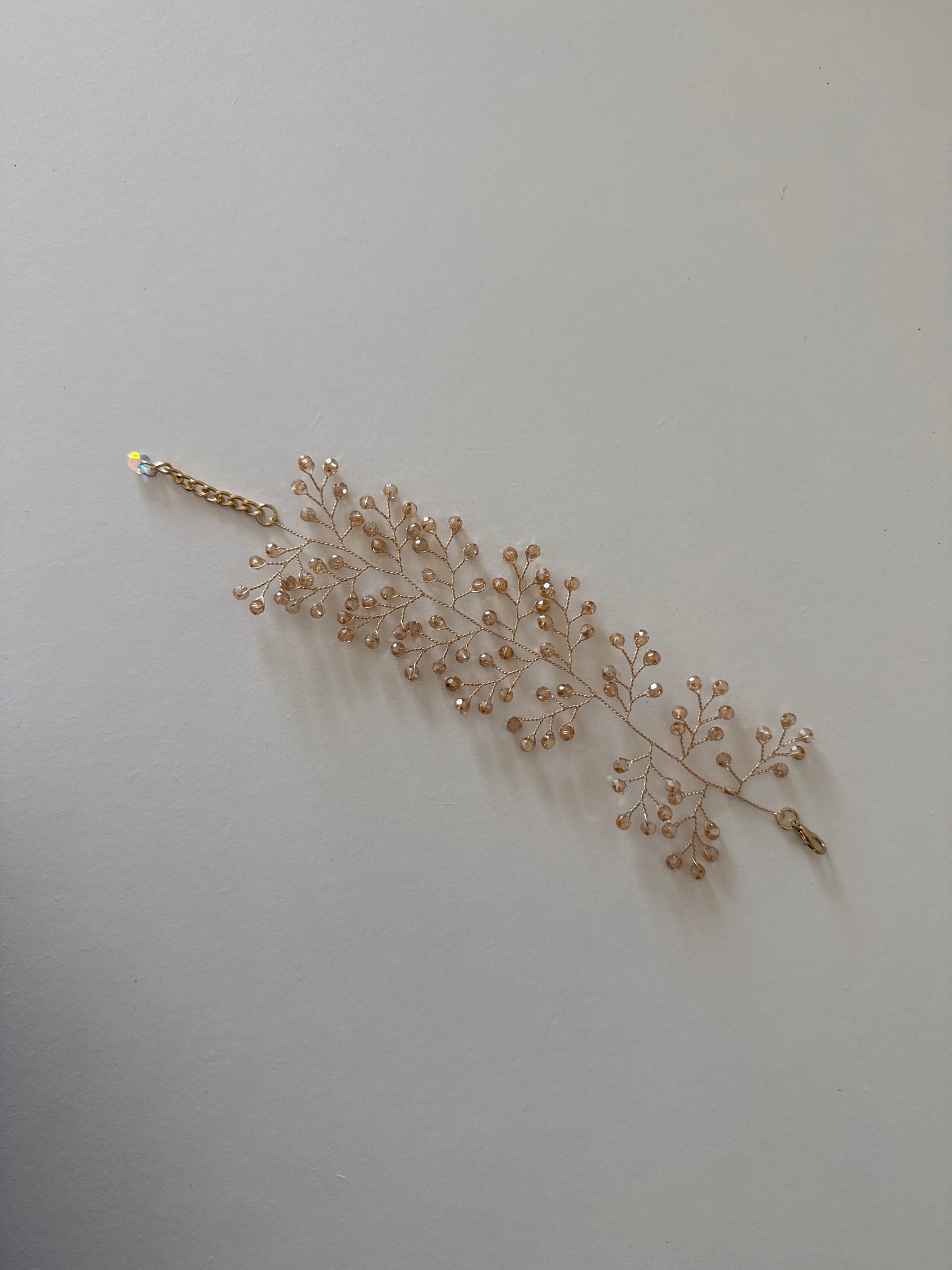 Pulsera Crystal Champán