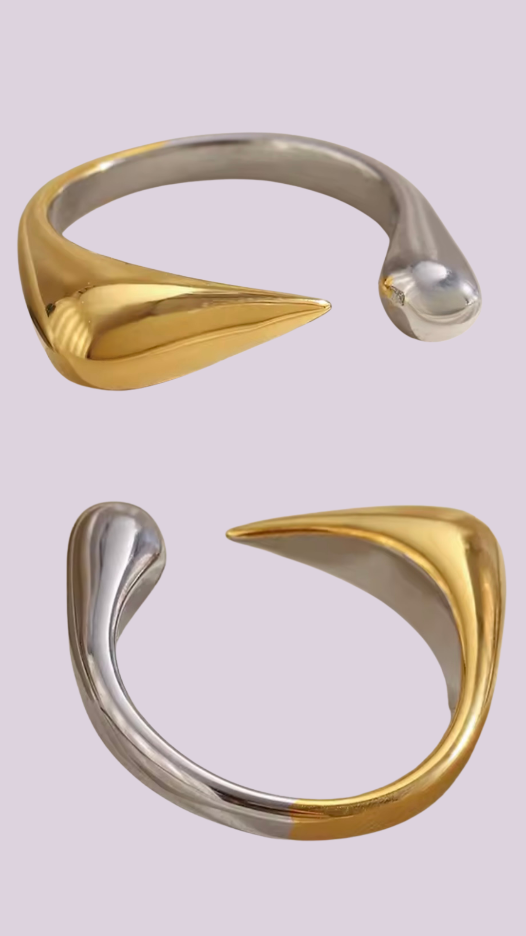 Anillo Lágrima Mixto