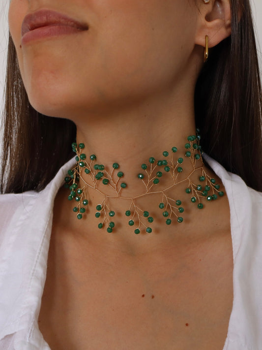 Collar Crystal Oliva