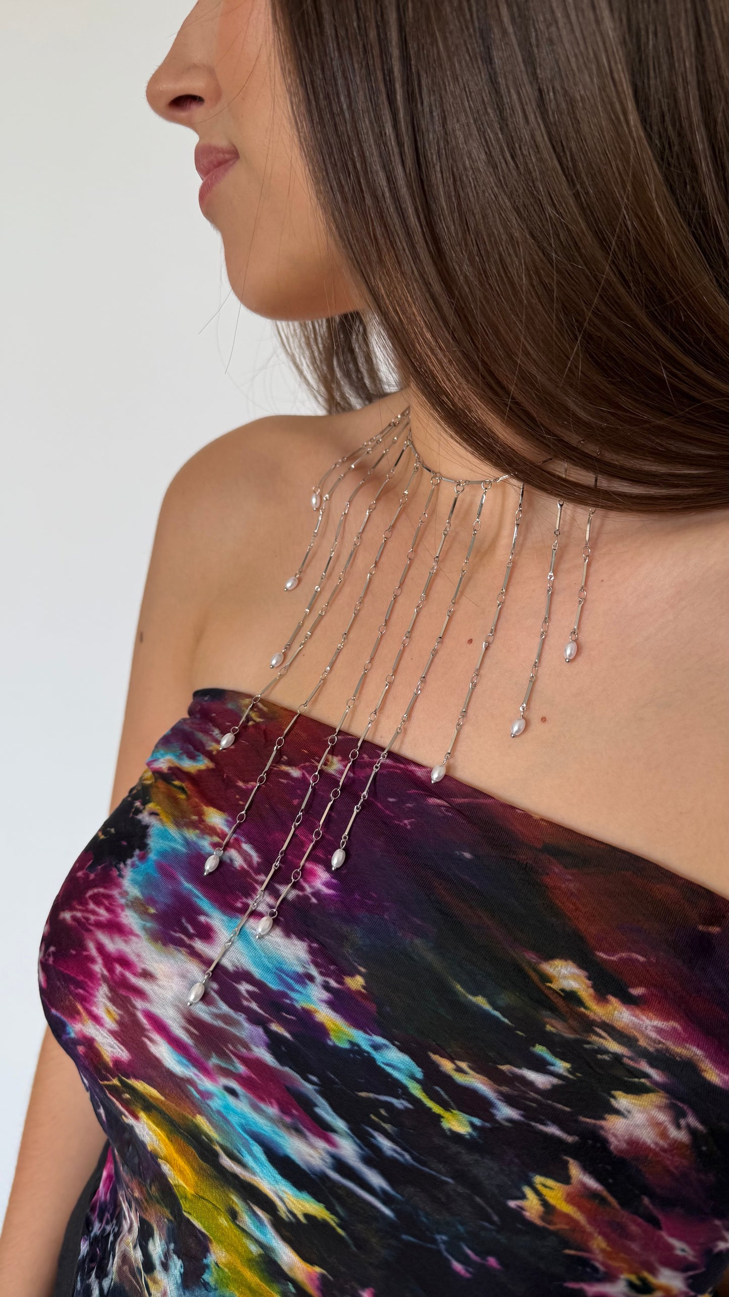 Collar Lluvia de Perlas