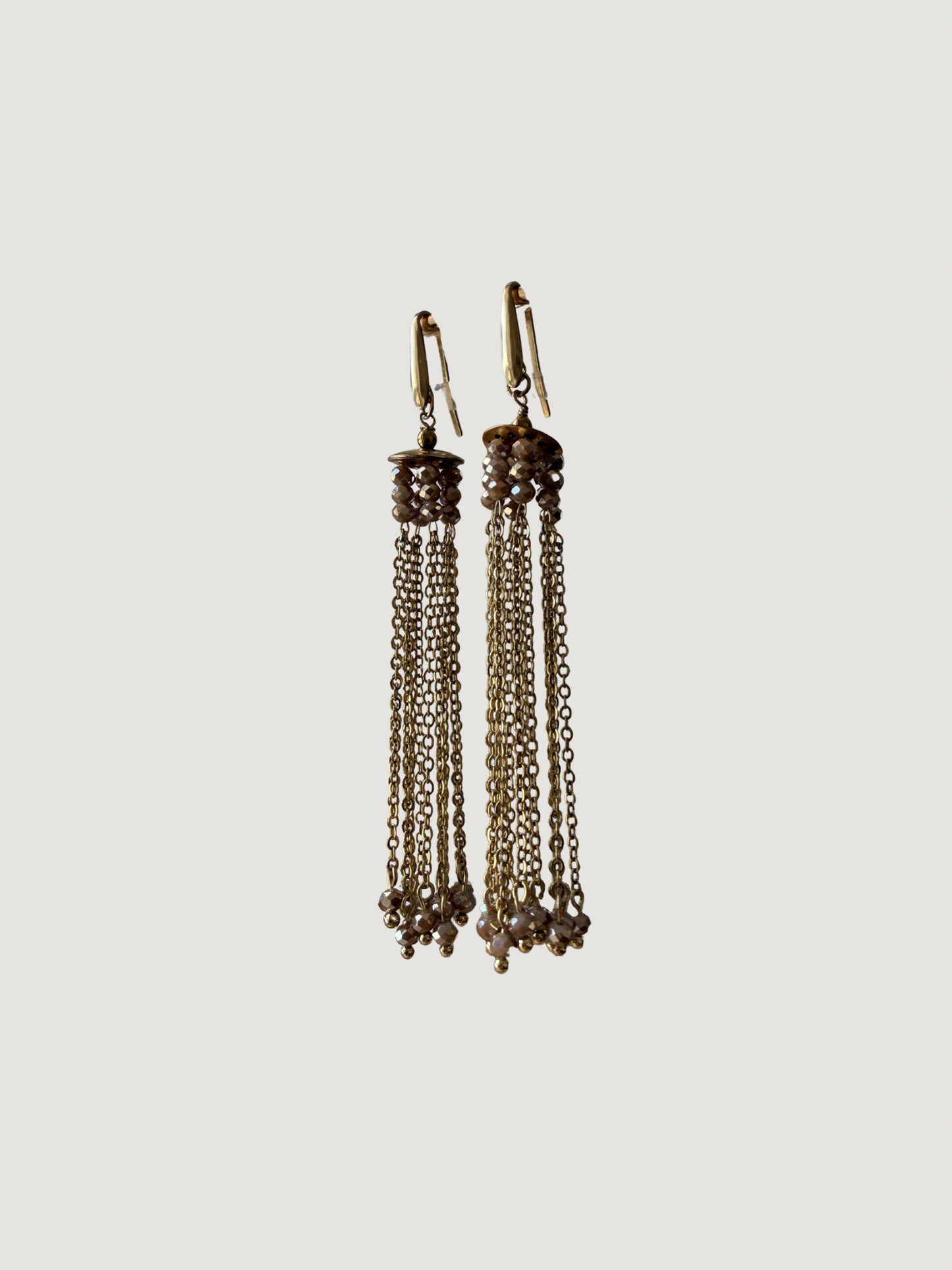Pendientes Varsha Champagne