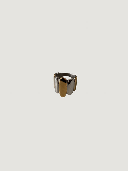 Anillo Dual Lux Bicolor