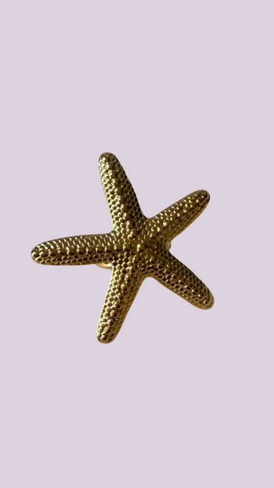 Anillo Estrella de Mar Maxi
