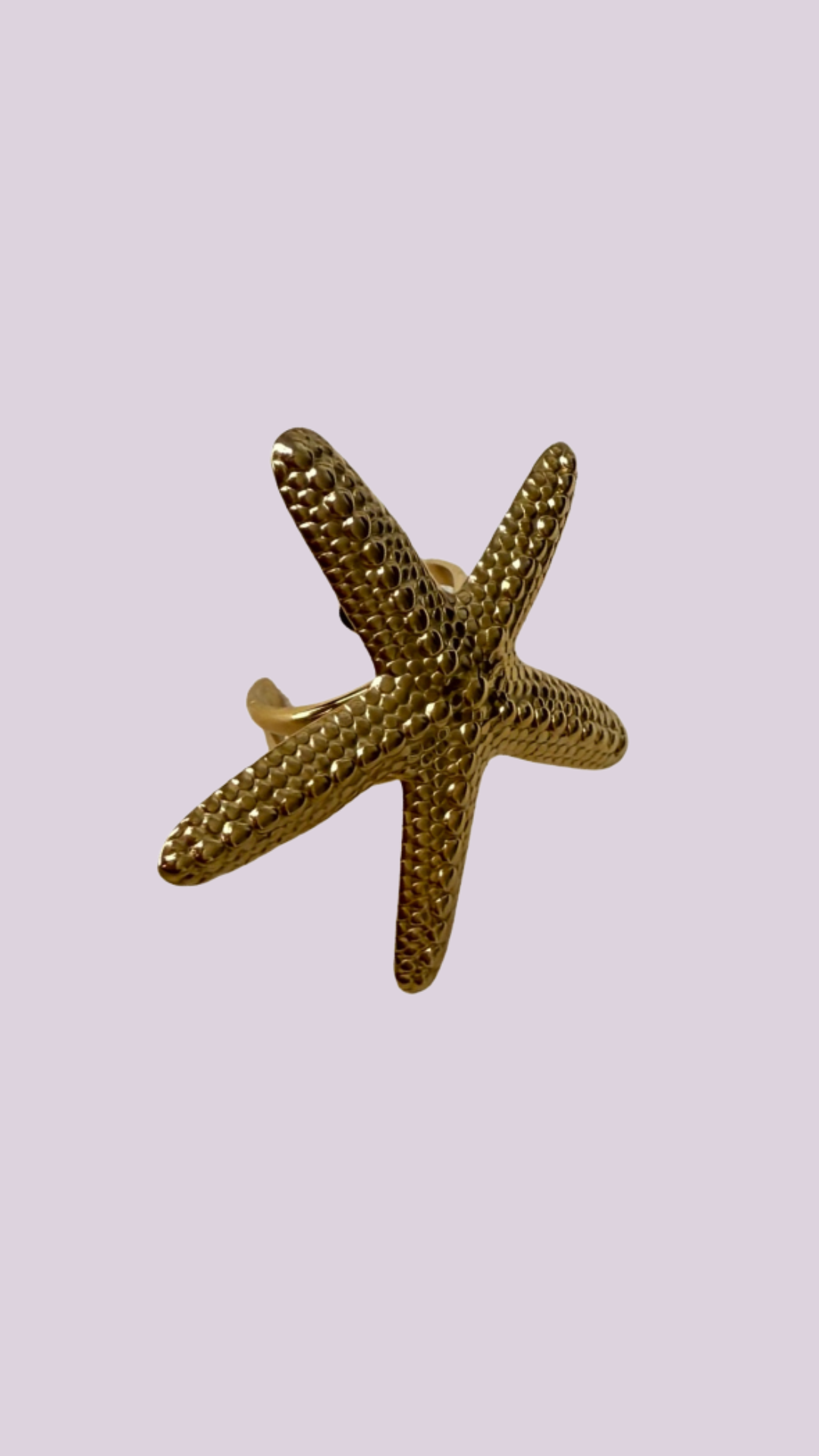 Anillo Estrella de Mar Maxi