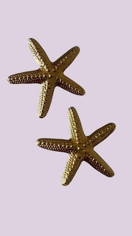 Pendientes Estrella de Mar Maxi