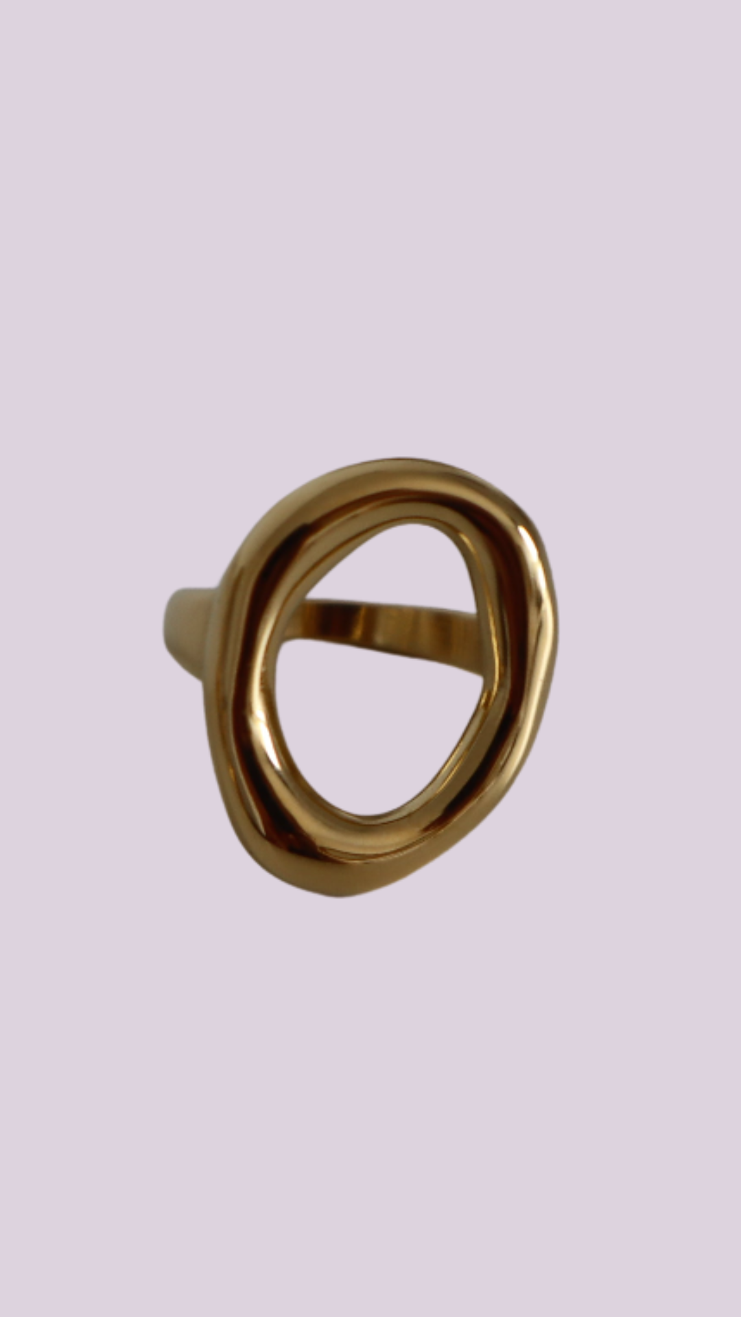 Anillo Oira Mini Dorado