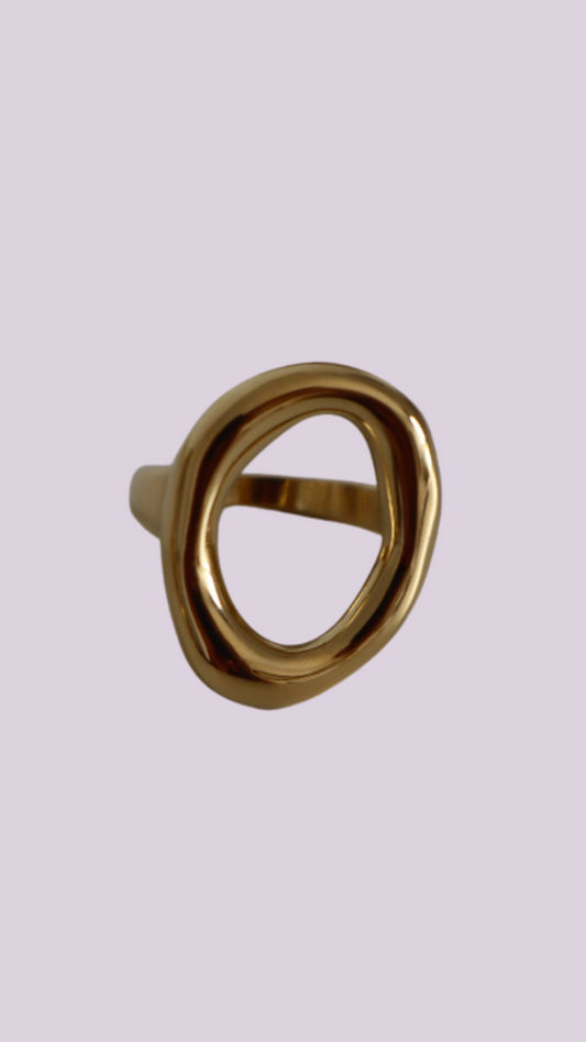 Anillo Oira Mini Dorado