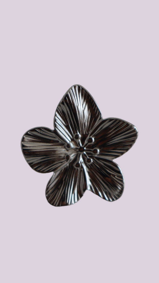 Anillo Sakura Plateado