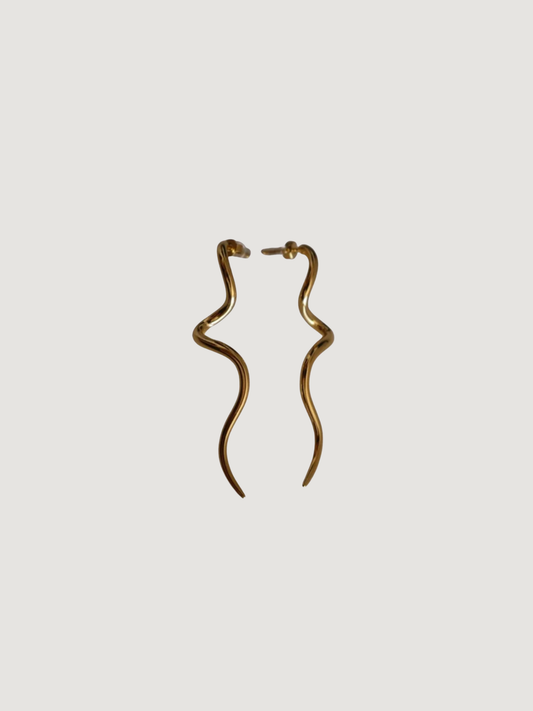 Pendientes Espiral Dorados