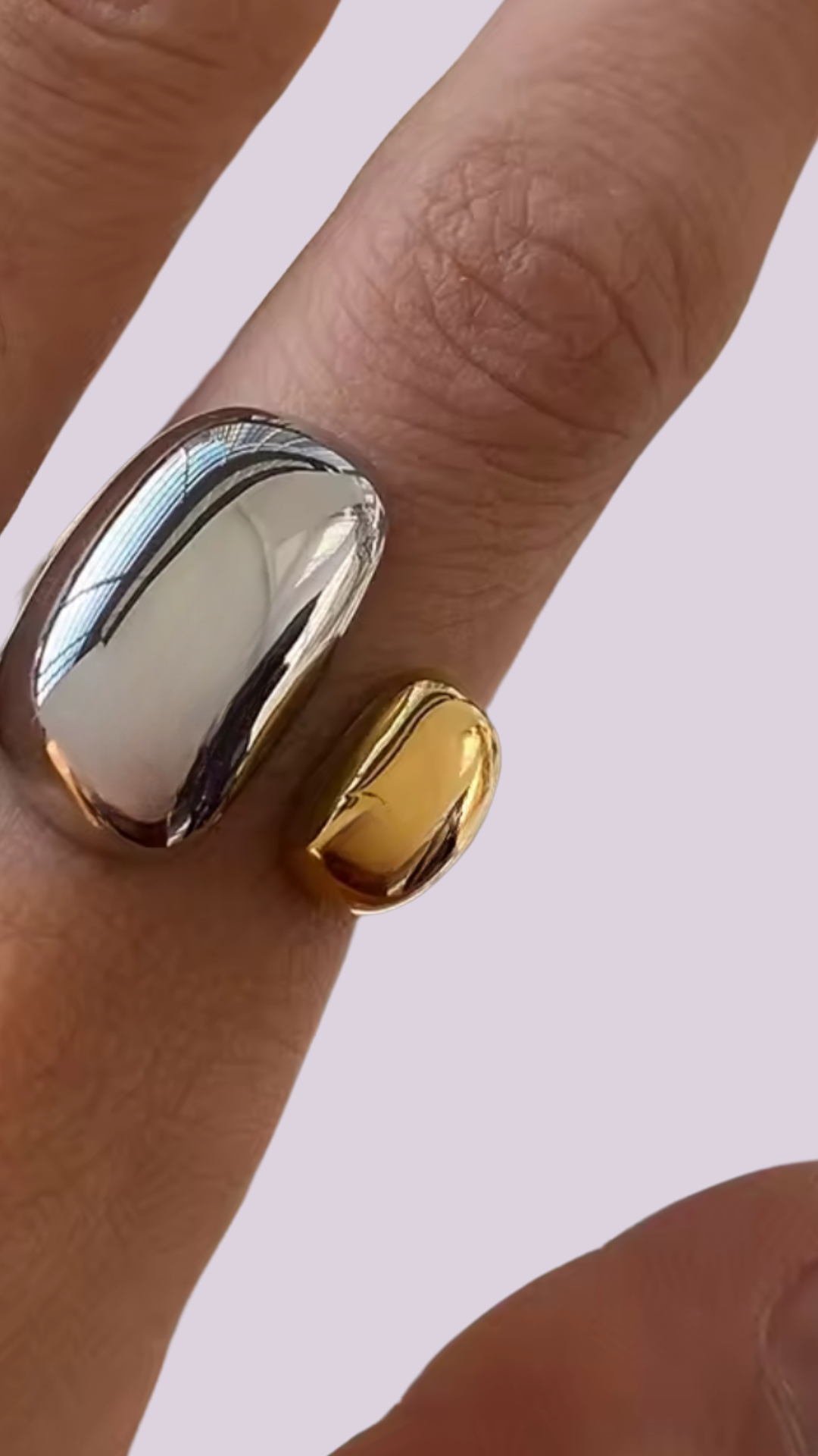 Anillo Ágata Bicolor