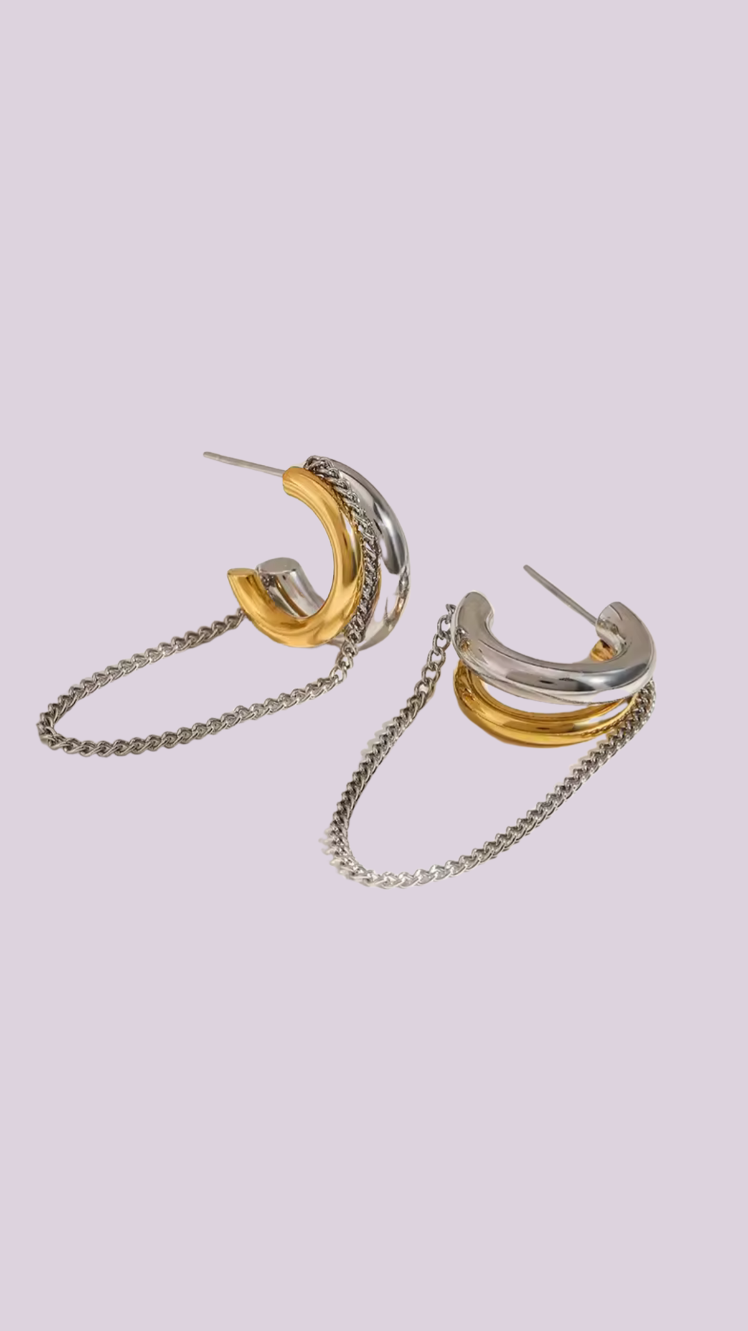 Pendientes Mixtos Cadena