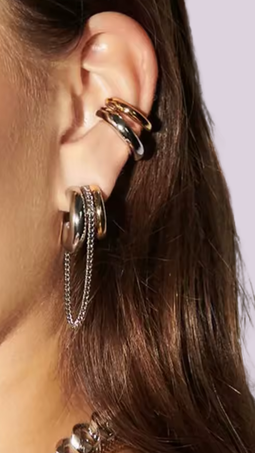 Pendientes Mixtos Cadena