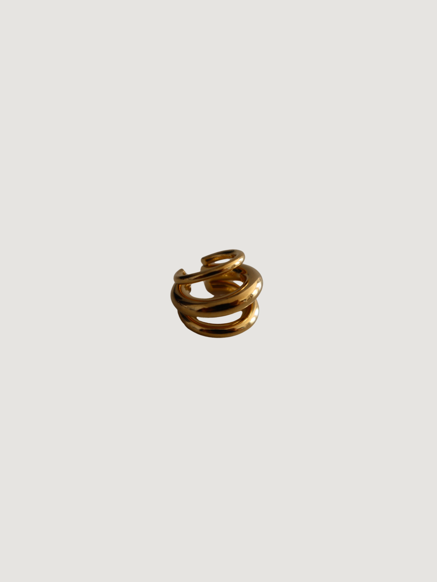 Ear Cuff Triple Dorado