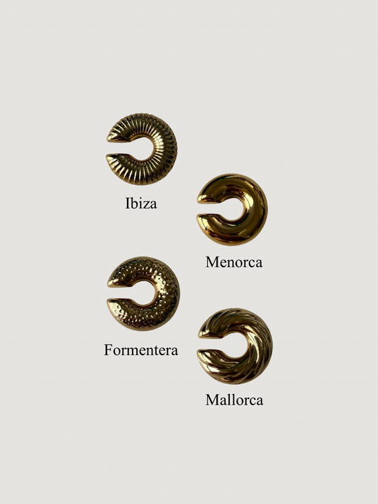 Ear Cuff Maxi Dorados