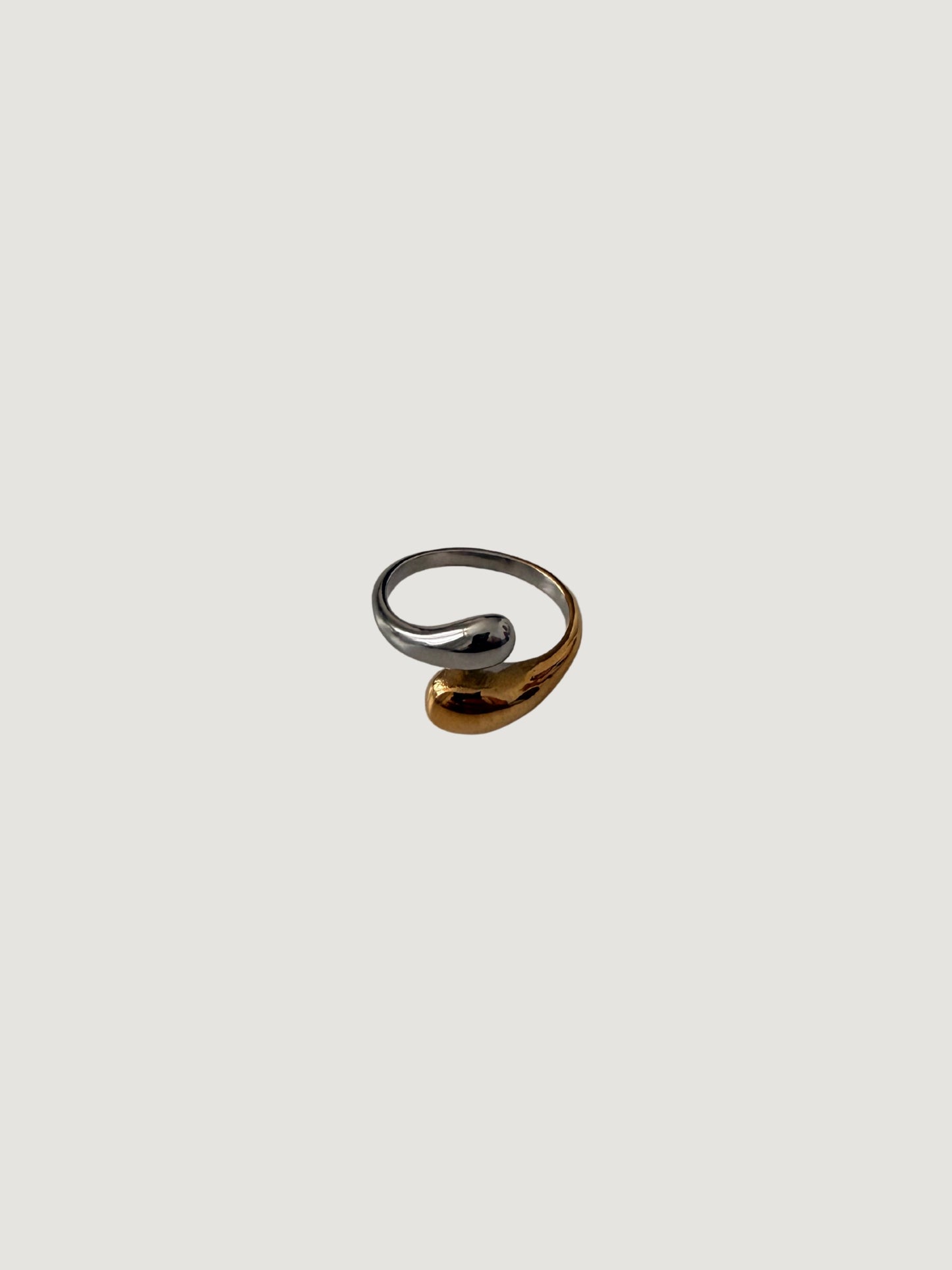 Anillo Cleo Bicolor