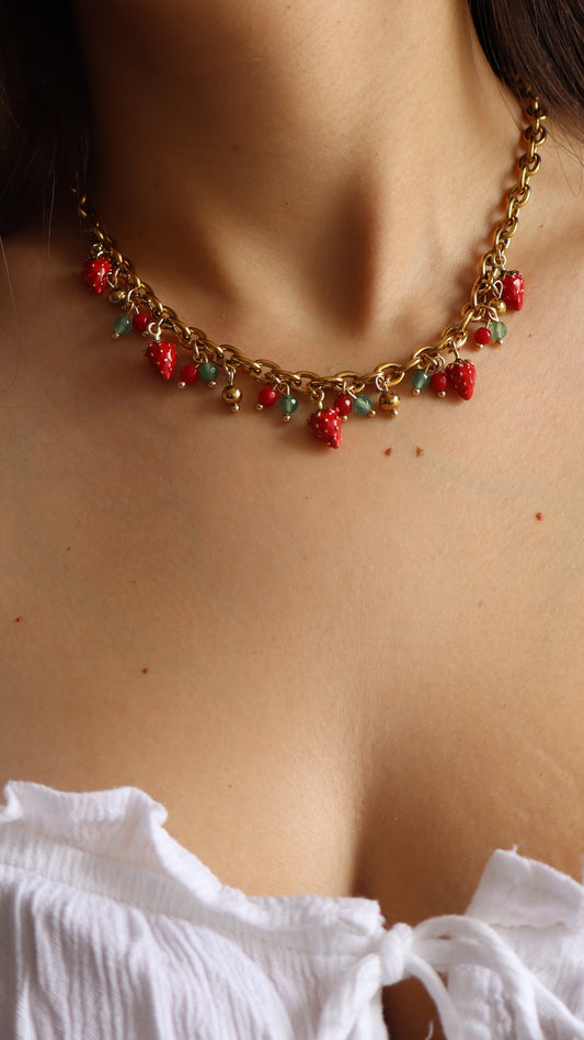 Collar Fresas