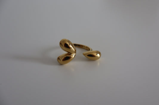 Anillo Pétalo Dorado