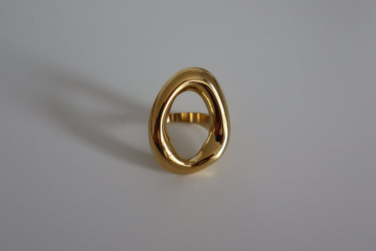 Anillo Oira Maxi Dorado