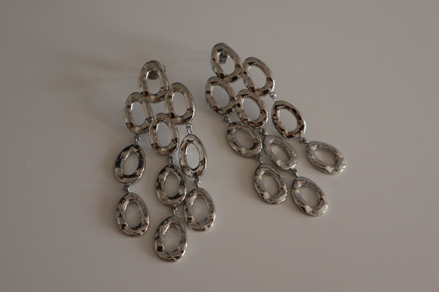 Pendientes Indira Plateados