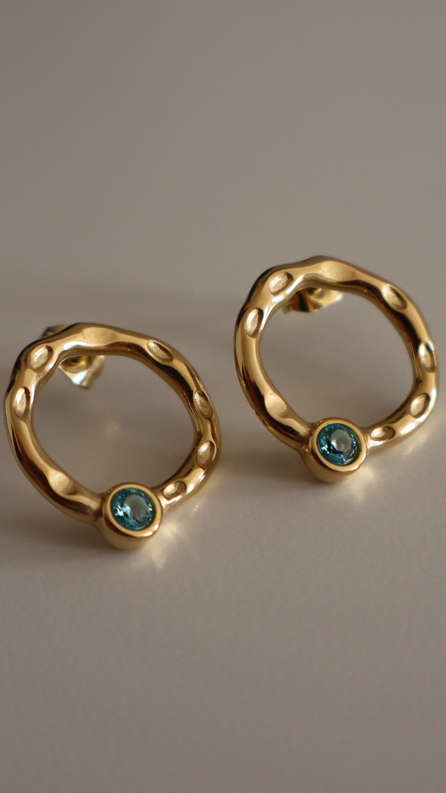 Pendientes Lily en Turquesa