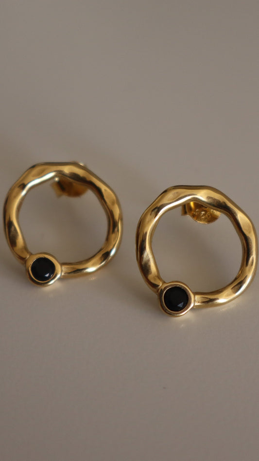 Pendientes Lily en Negro