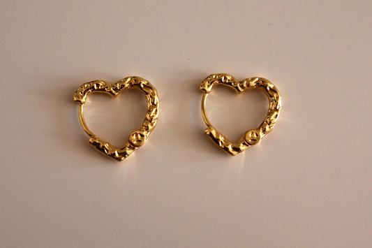 Pendientes Old Love Dorados