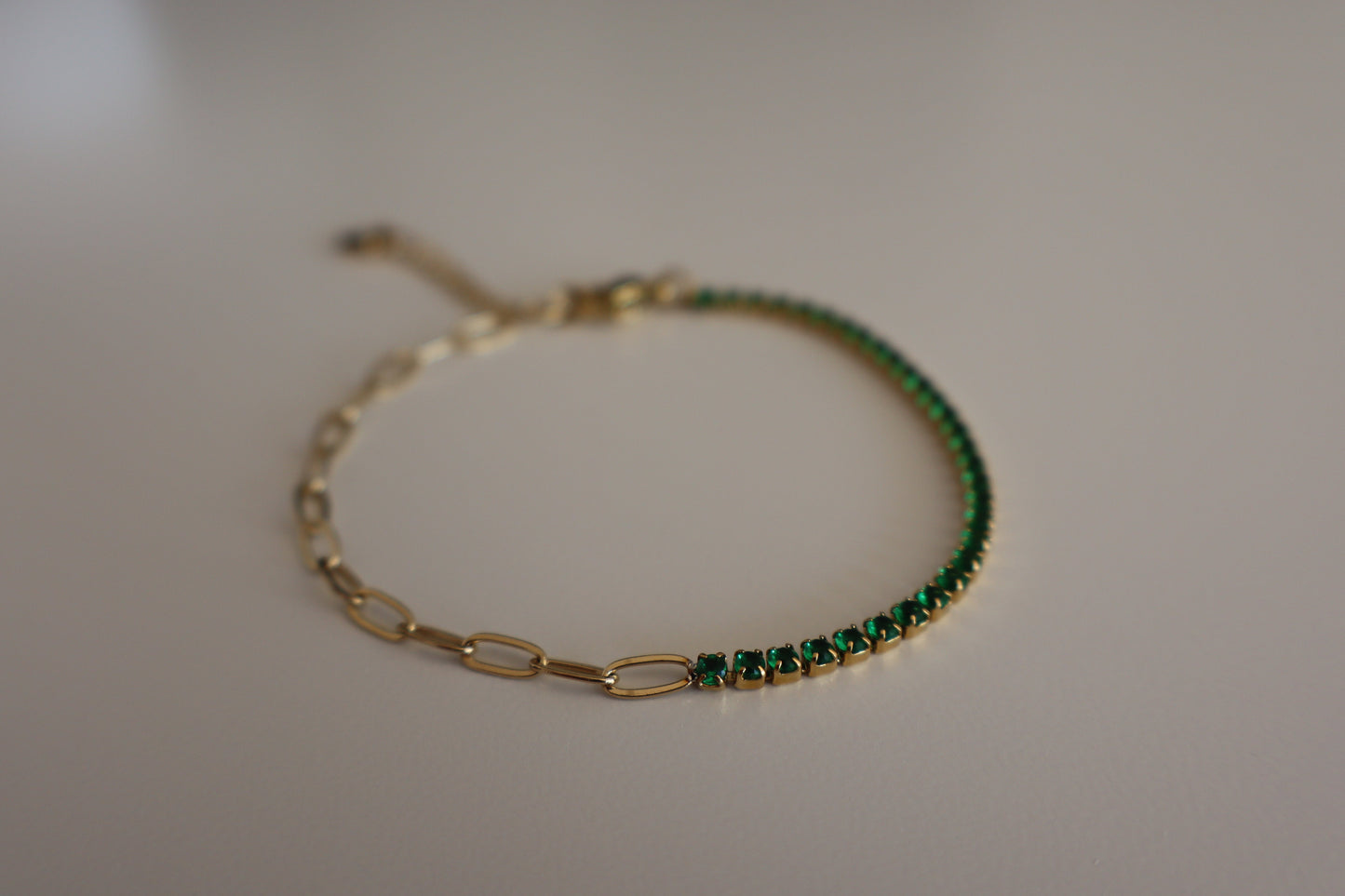 Pulsera Diamonds Verde